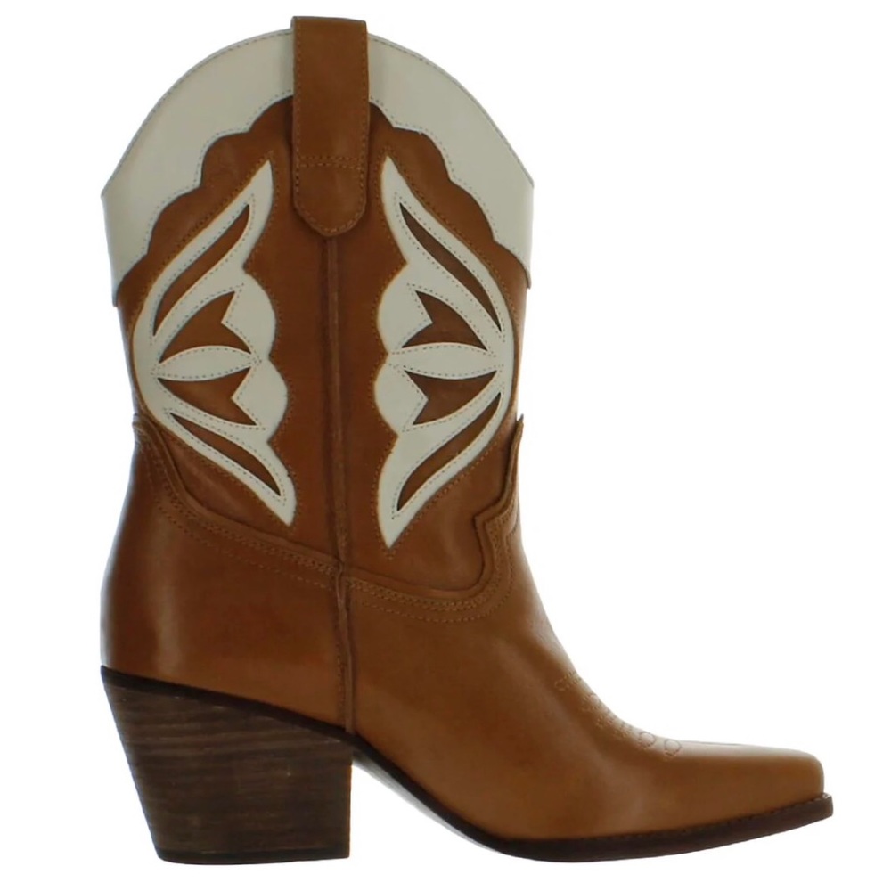 Wynne Learher Heels Cowboy Western Boots Sam Edelman - Picture 2 of 3